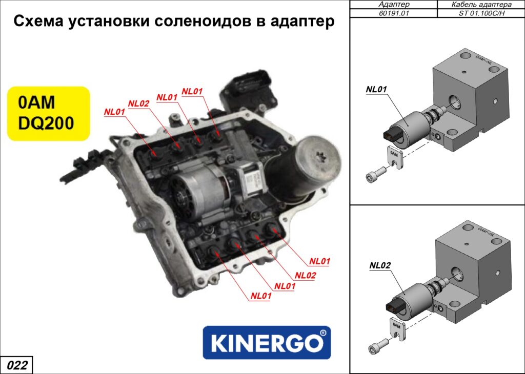 Dq500 схема соленоидов